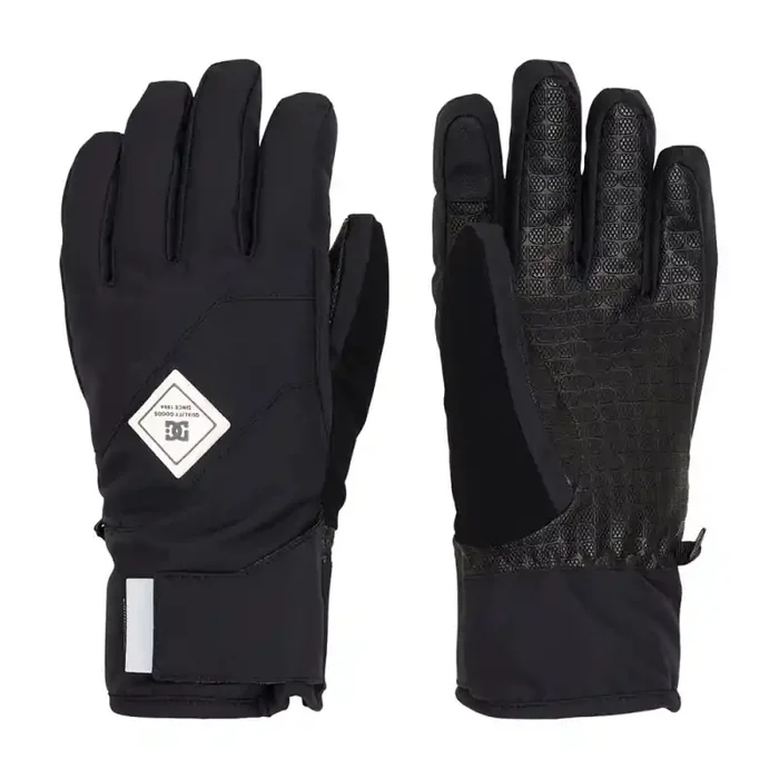 Gants dc franchise femme 2024 noir Exclusif