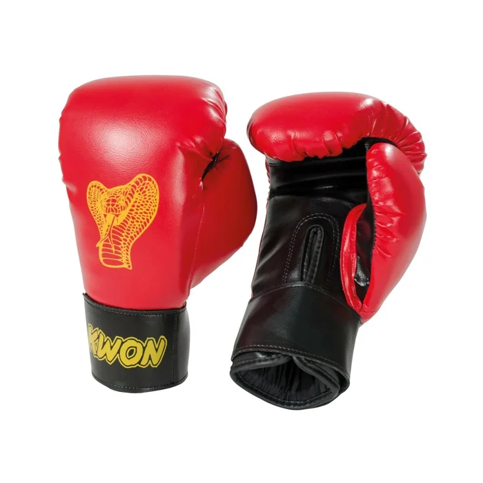 Gants de boxe enfant Kwon Cobra rot [Taille 6 oz]