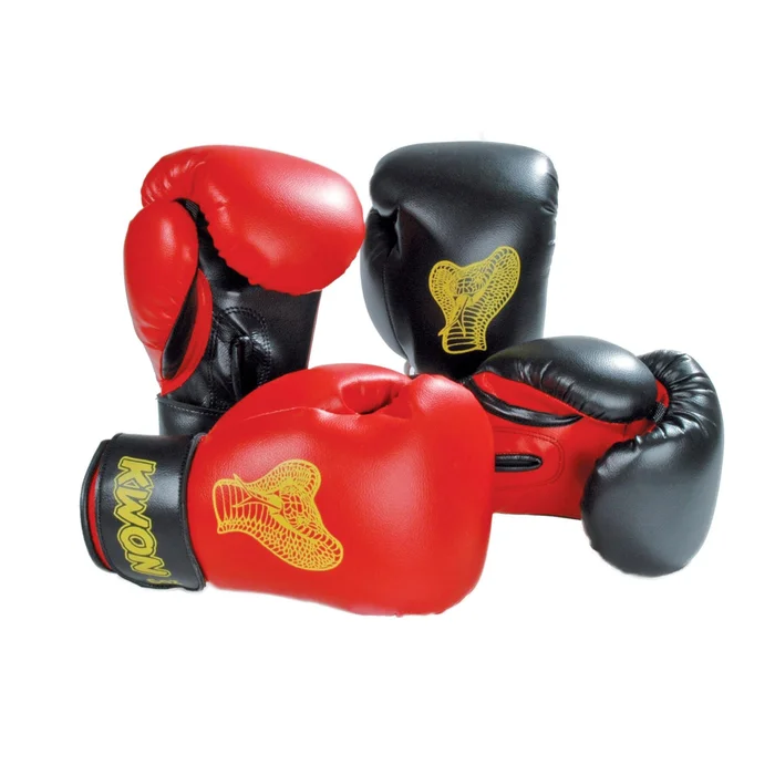 Gants de boxe enfant Kwon Cobra schwarz [Taille 6 oz]