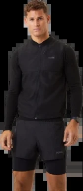 Gilet Björn Borg Homme Borg Running Vest Ripstop Black Beauty