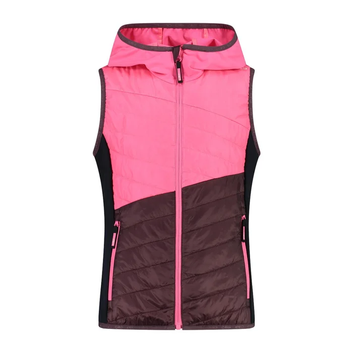Gilet de randonnu00e9e u00e0 capuche fille CMP [Taille 3 ans]