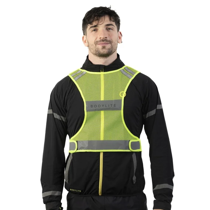 Gilet de running Bodylite Gear Reflective