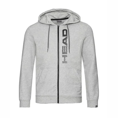 Gilet de Tennis HEAD Men Club Fynn Grey Melange Black