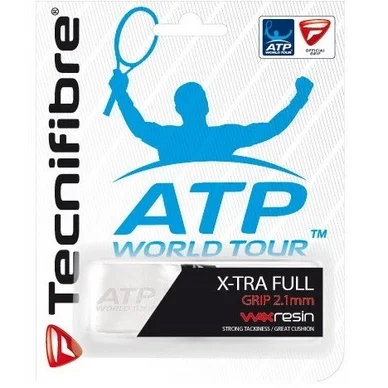 Grip de tennis Tecnifibre X-Tra Full Blanc