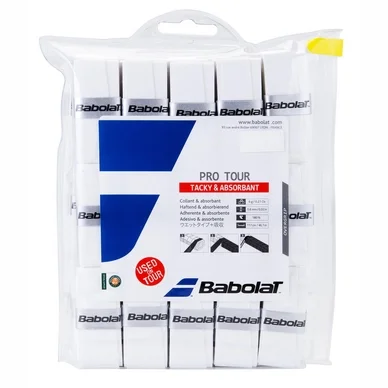 Grips Babolat Pro Tour X30 Blanc