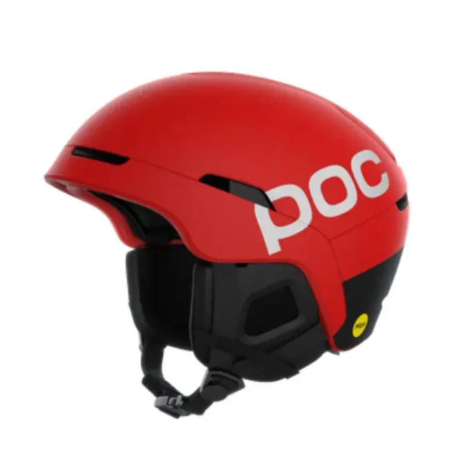 Gros Lot Casque POC Obex BC MIPS – Prismane Red Matt
