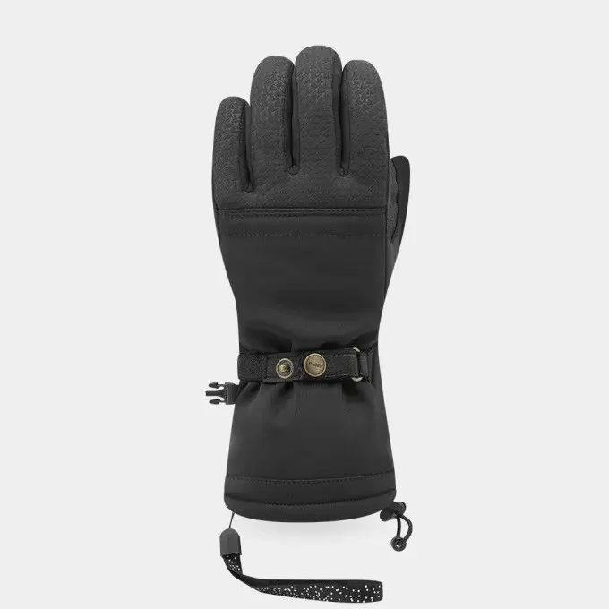 Haute Qualité Gants de ski femme Racer GSNOW4 Black