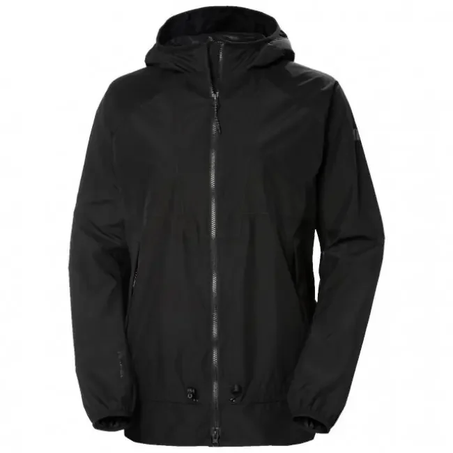 Helly Hansen Essence, imperméable, femmes, noir Solde