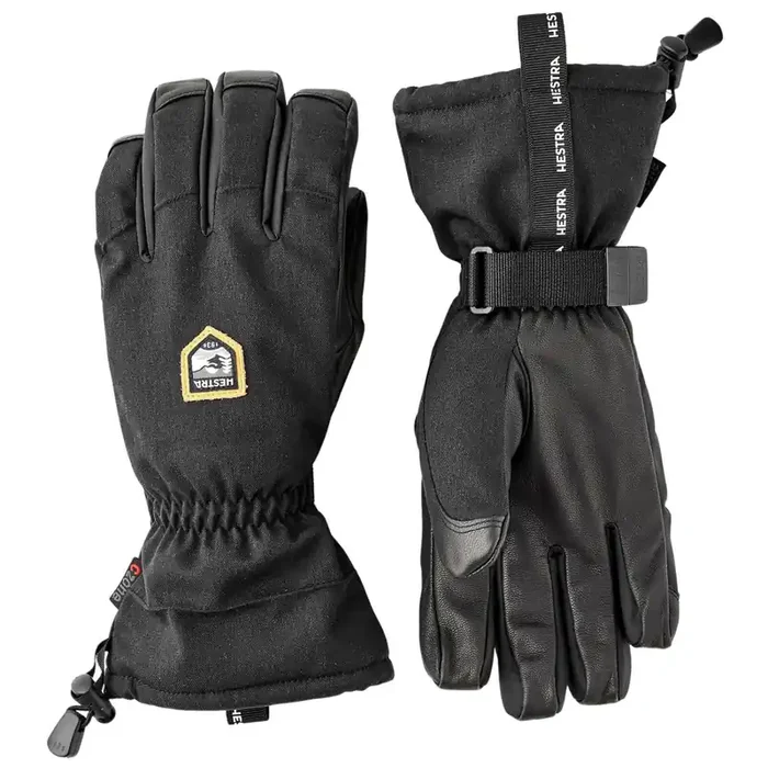 Hestra CZone Mountain, gants de ski, noir Dernière Chance