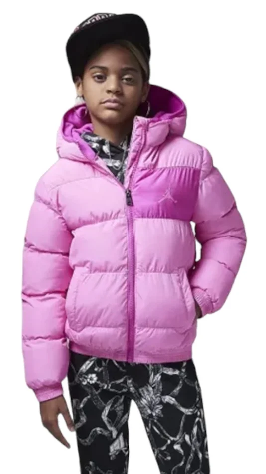 Jordan Girls JDB Essentail Midweight Puffer Jacket « PlayFul Pink