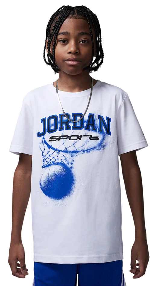 Jordan Kids JDB MJ Sport Hoops DF Tee « White »
