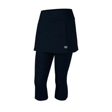 Jupe de Tennis Wilson Women Rush Capri Skort II Black