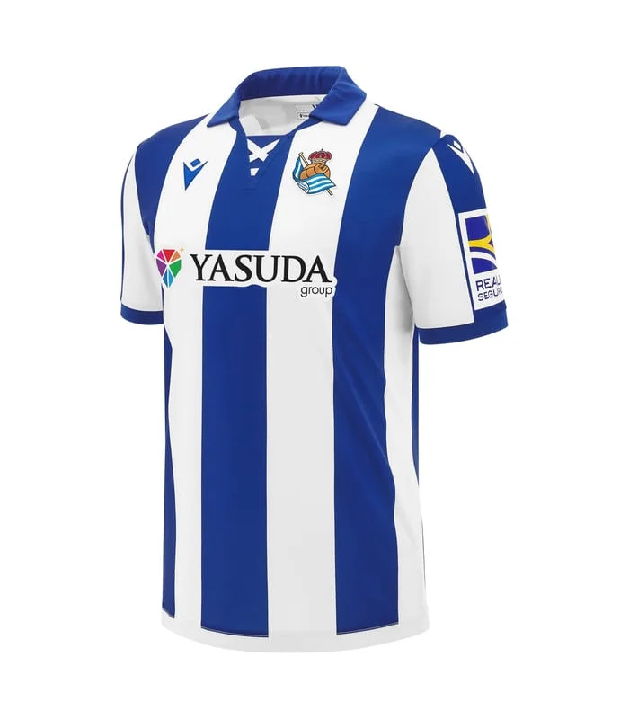 Le maillot domicile de la Real Sociedad