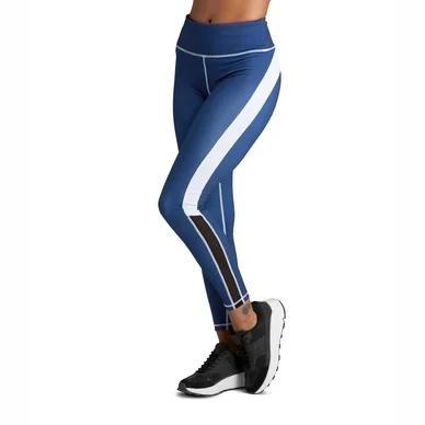 Legging Björn Borg Femme High Waist Mesh Stripe STHLM Blue Depths