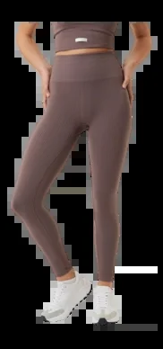 Legging Björn Borg Femme Studio Seamless Rib Tights Sparrow