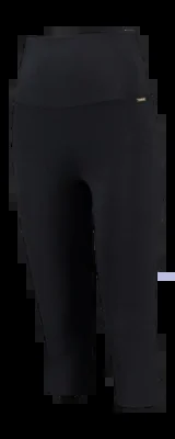 Legging Deblon Femme Capri Leggings High Waistband Black