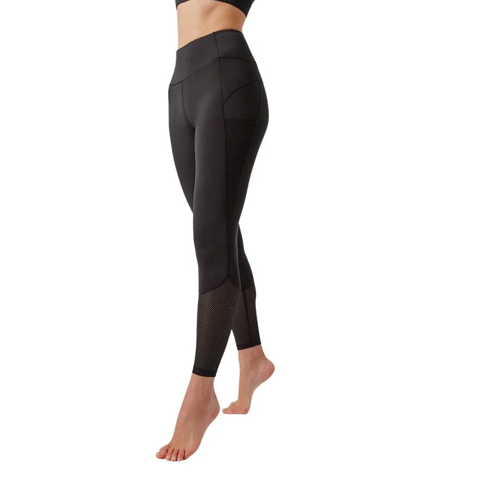 Legging femme Born Living Yoga Asha Black [Taille S]