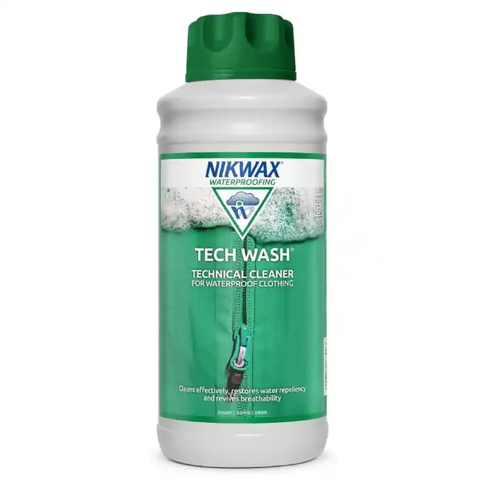 Lessive pour vêtements techniques Tech Wash NikWax 1 litre Offre Spéciale