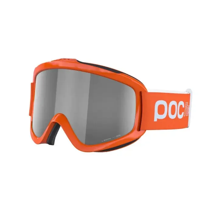 Livraison Gratuite Masque de ski enfant Poc POCITO IRIS Fluorescent Orange/Clarity POCito