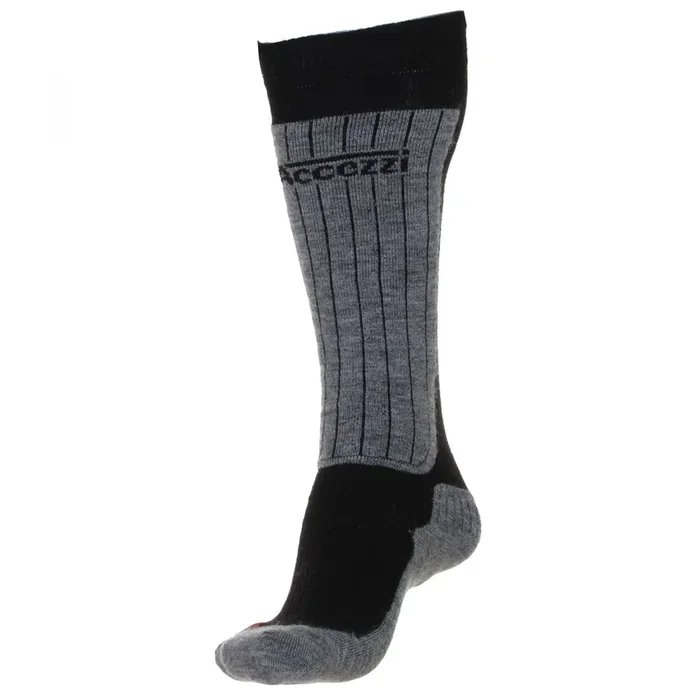 Livraison Mondiale Accezzi Merino 80, chaussettes de ski, noir