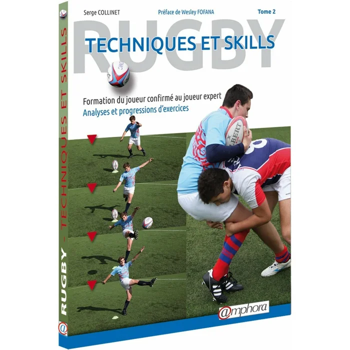 Livre Rugby – Techniques & skills (Tome 2) Amphora