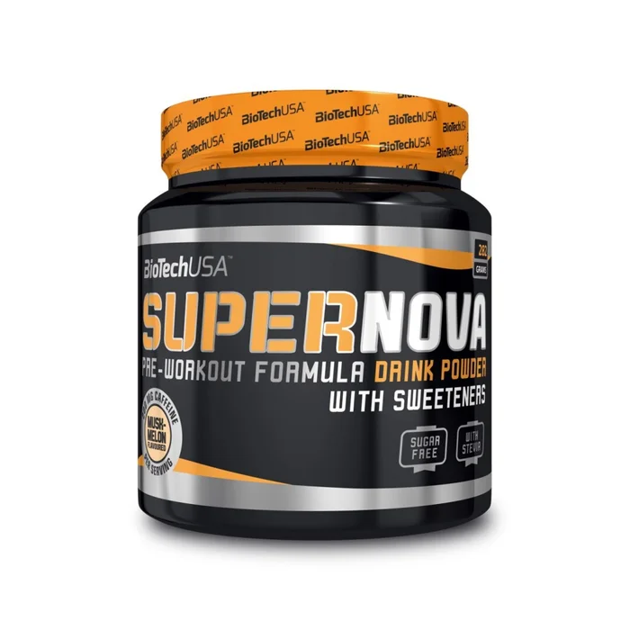 Lot de 10 pots de booster Biotech USA super nova – Pomme-poire – 282g