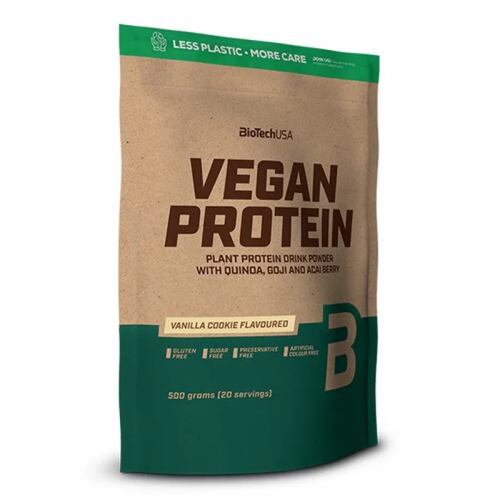 Lot de 10 sacs de protéines végétalienne Biotech USA – 500g