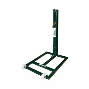 Lot de 2 poteaux de tennis carrés mobile