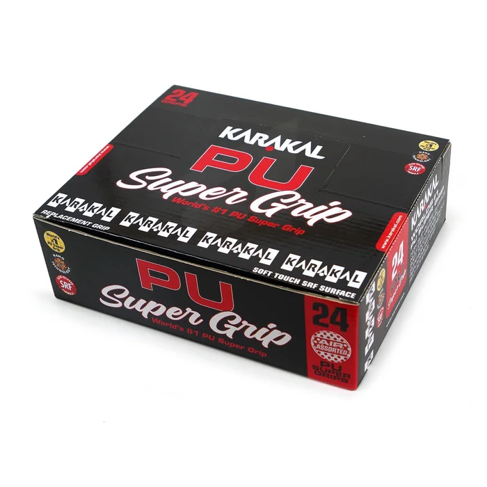 Lot de 24 grips PU Karakal Super Grip Air