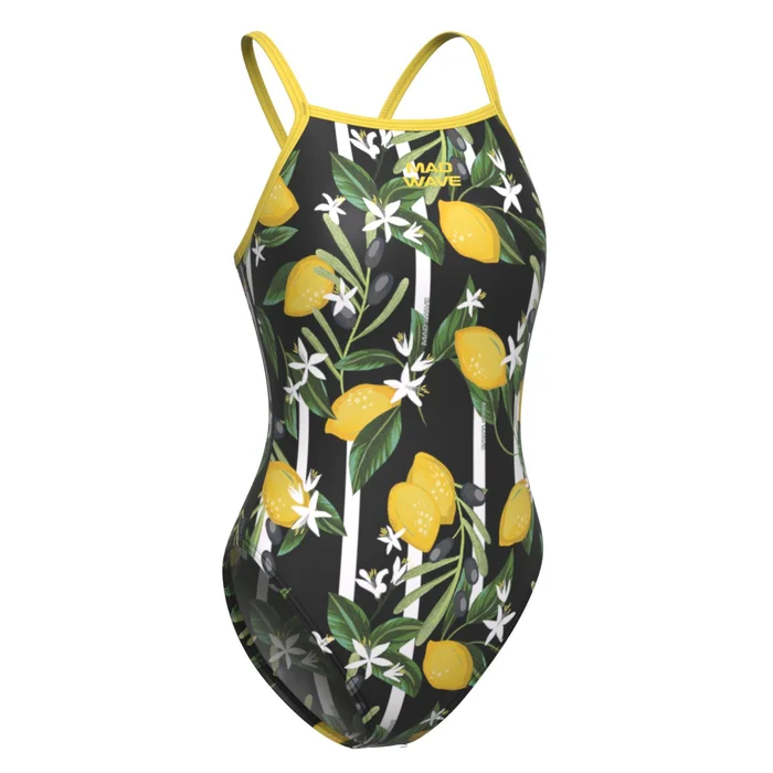 Maillot de bain 1 piu00e8ce femme Mad Wave Nera C4 [Taille XS]