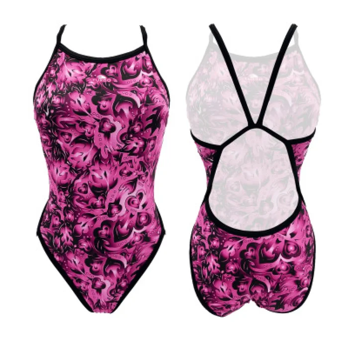 Maillot de bain 1 piu00e8ce femme Turbo Revolution Crazy Love [Taille S]