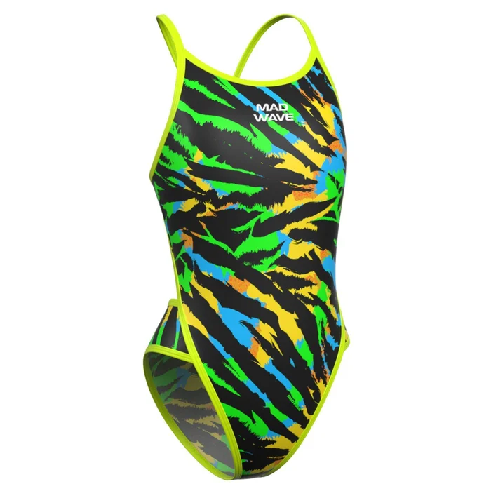 Maillot de bain 1 piu00e8ce fille Mad Wave Daria PBT A2 [Taille M]