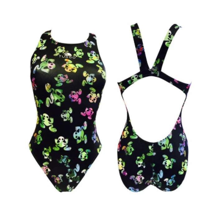 Maillot de bain 1 piu00e8ce fille Turbo Froggy [Taille 2 ans]