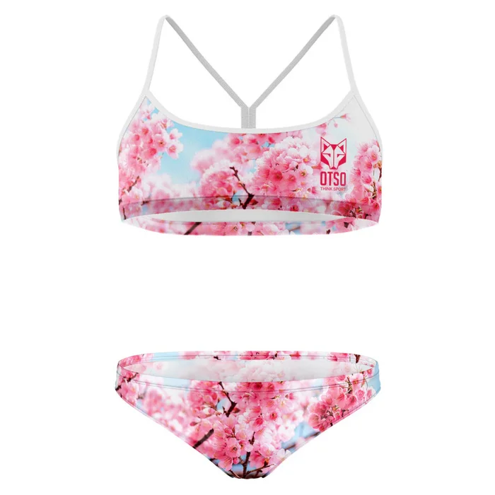 Maillot de bain 2 piu00e8ces femme Otso Almond Blossom [Taille L]