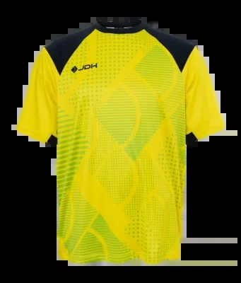 Maillot de Gardien JDH Unisexe Carbone Senior Gardien SS Shirt Bright Yellow