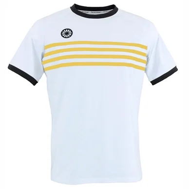Maillot de Tennis The Indian Maharadja Boys Kadiri Striped Yellow
