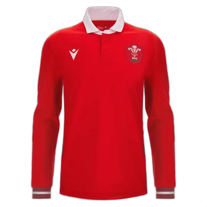 Maillot Domicile manches longues enfant Pays de Galles 6NT 2023