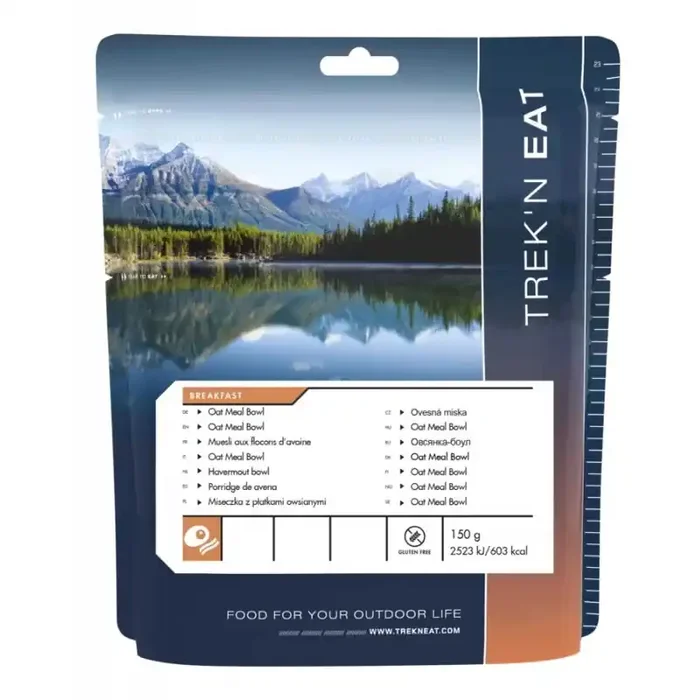 Marque Muesli au flocons d’ avoine Trek’N Eat