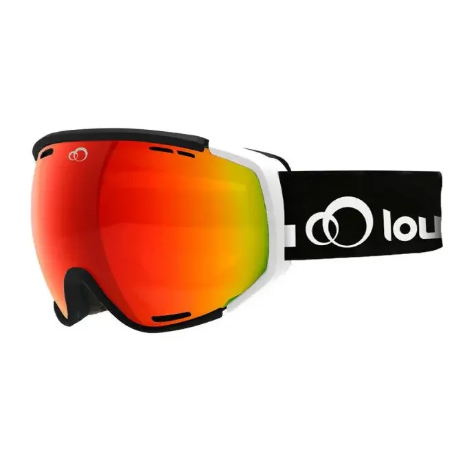 Masque de ski Loubsol PUNTA Noir/Blanc/Rouge Expédition Rapide