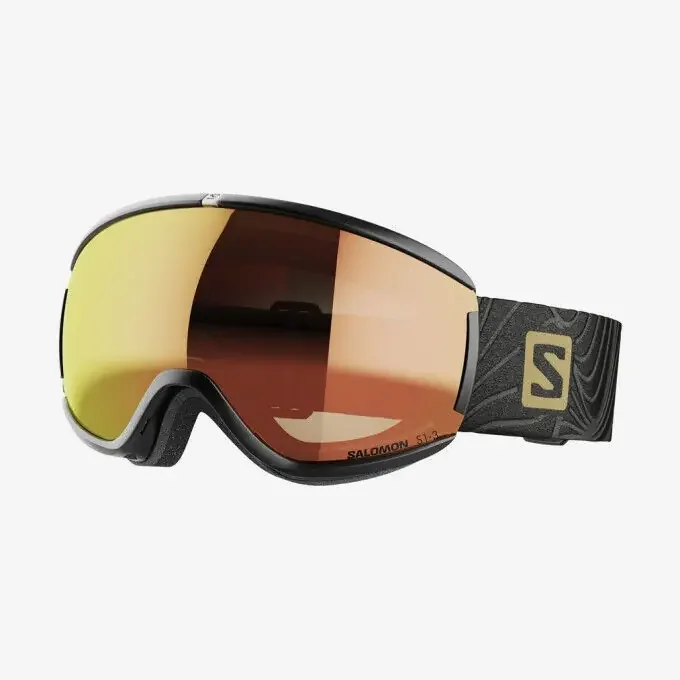 Masque de ski Salomon IVY PHOTOCHROMIC Black Red Super Prix