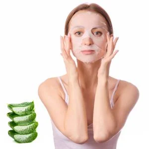 Masque facial aloe vera