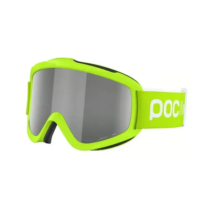 Masque Poc POCITO IRIS FLUORESCENT YELLOW/GREEN/CLARITY POCITO Certifié