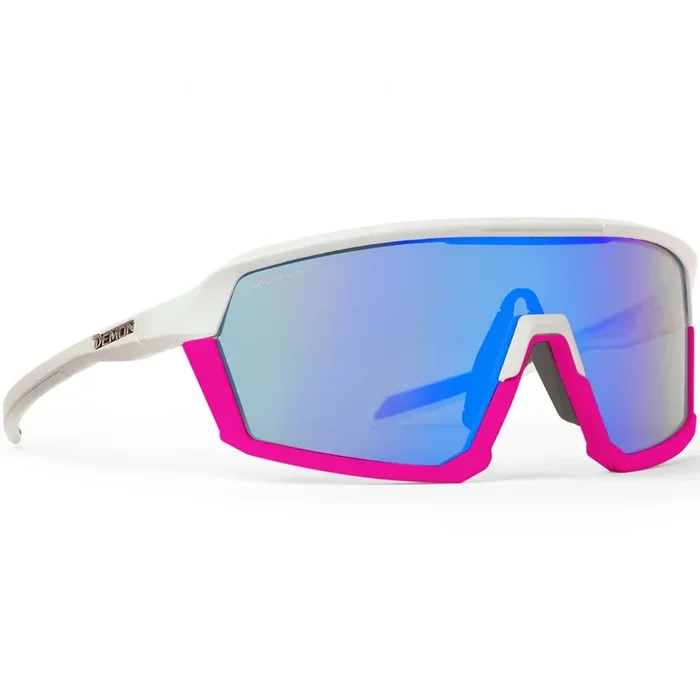 Meilleur Prix Demon Gravel, lunettes de soleil, blanc/rose