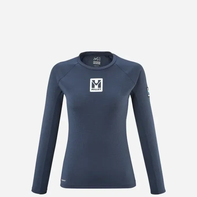 Meilleur Prix T-shirt Femme Millet TRILOGY SKY TS LS Saphir