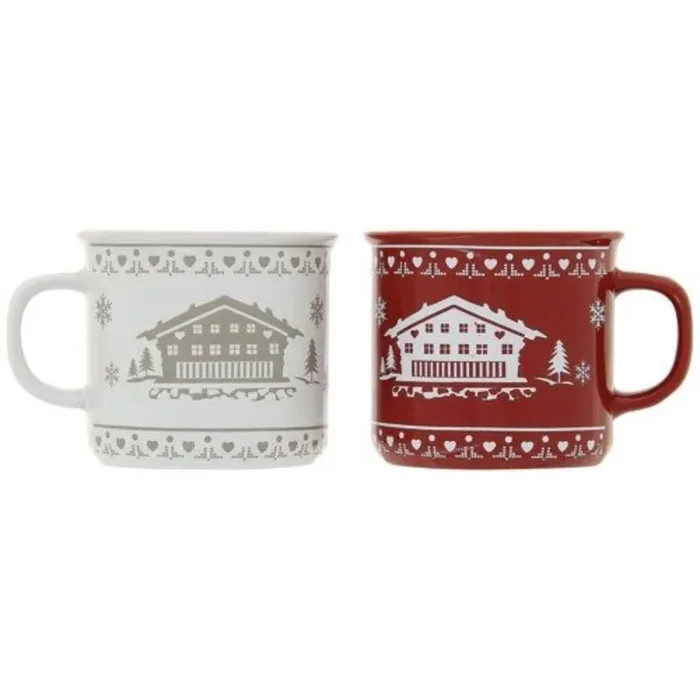 Meilleure Vente Coffret 2 Mugs Chalet