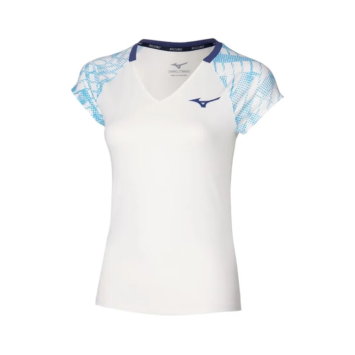 Mizuno Camiseta Mugen Printed Mujer Blanco AH24