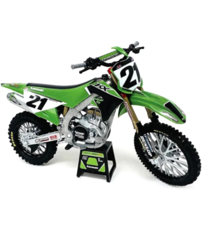 Moto Miniature Motocross Kawasaki 450 Kx De Jason Anderson 1/6°