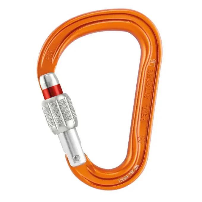 Mousqueton à vis Petzl SCREW LOCK ATTACHE Certifié