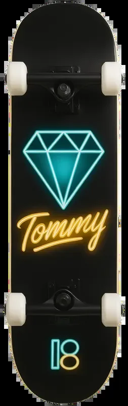 Neon Tommy Skateboard Complet Produit De Marque