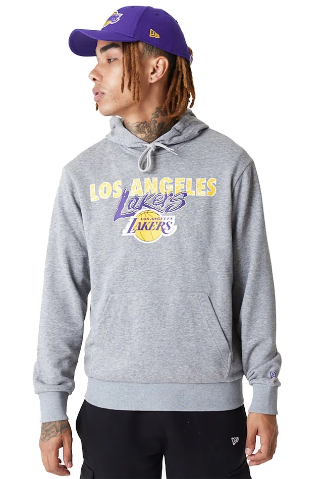 New Era NBA L.A Lakers Team Script Hoodie